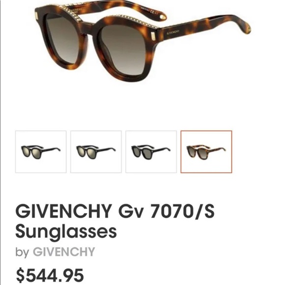 RARE Authentic GIVENCHY GV7070/S 086/50HA Brown  Sunglasses - Picture 2 of 12